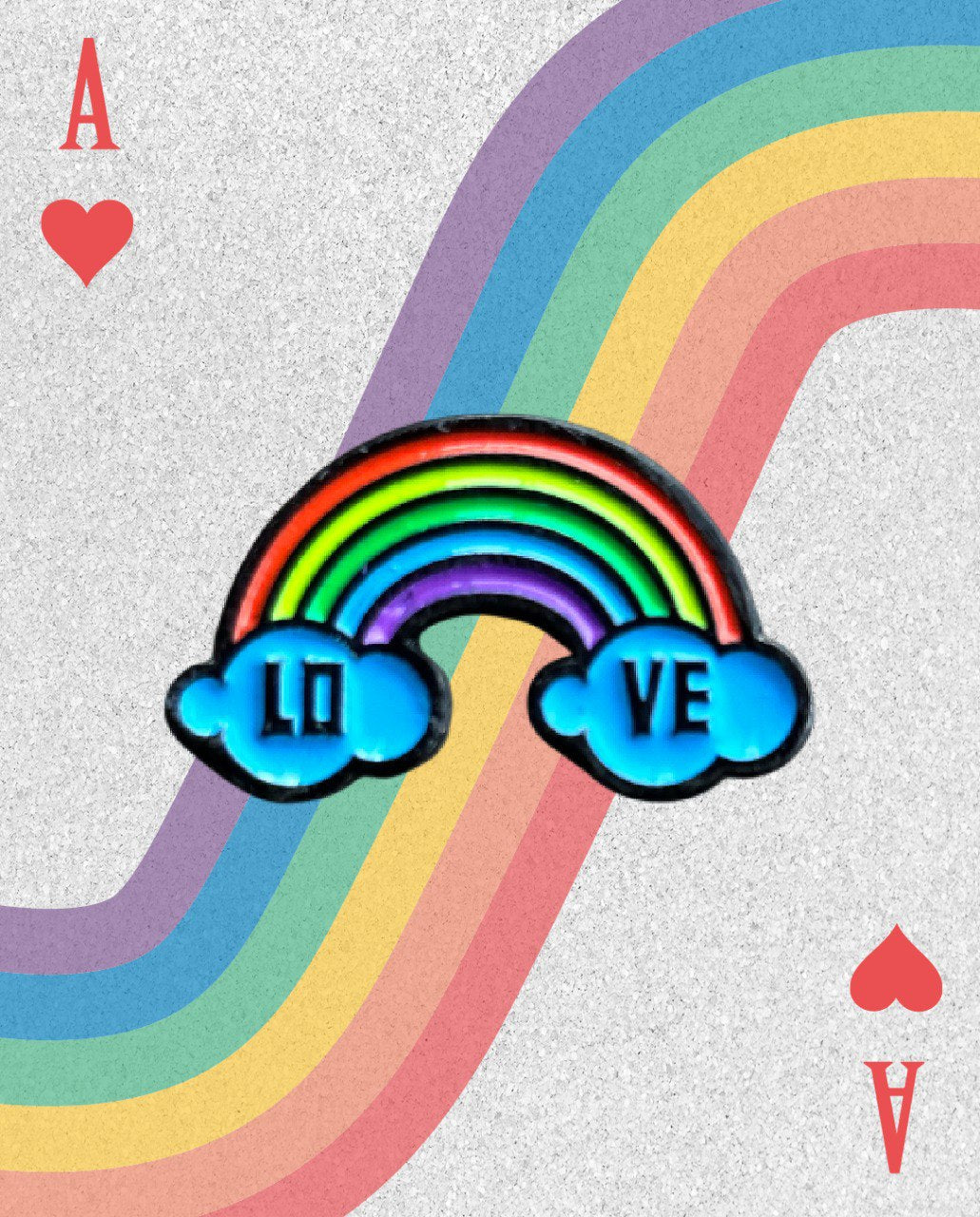 Pin Love Rainbow