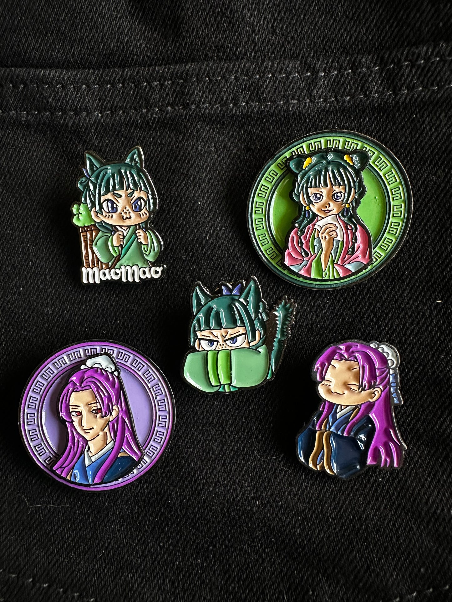 Pin Chibi Gatito Mao Mao (Los Diarios de la Boticaria)