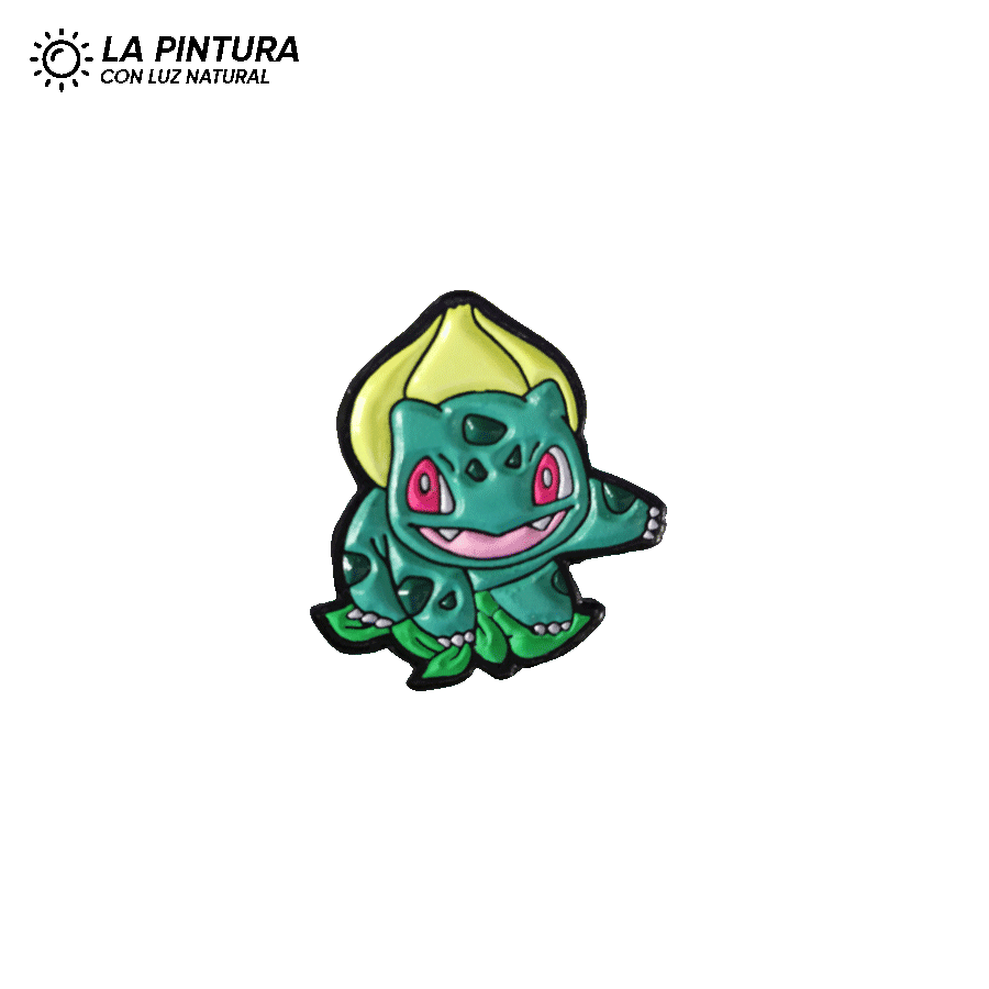 Pin Bulbasaur (Neón)