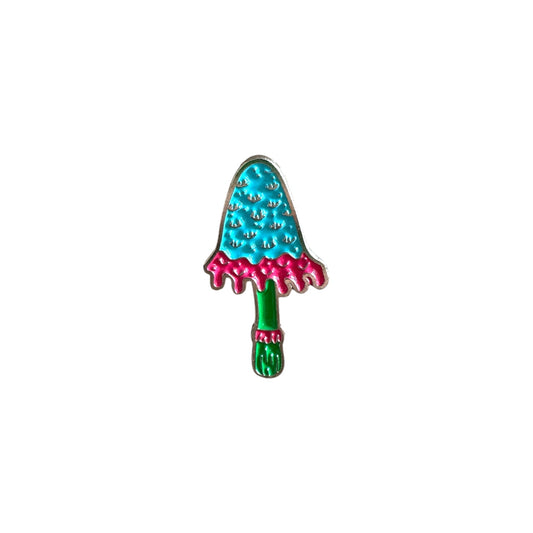 Pin Coprinus Comatus Multicolor