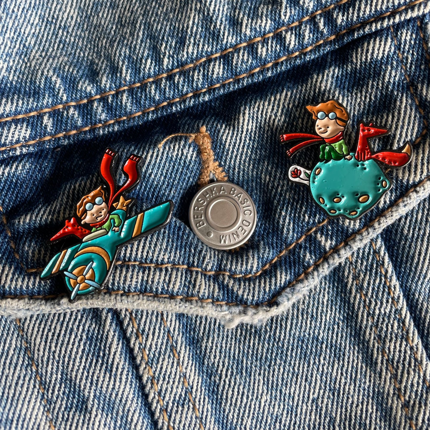Pin Principito Luna
