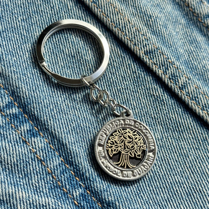 Llavero Moneda $500 (Antigua)