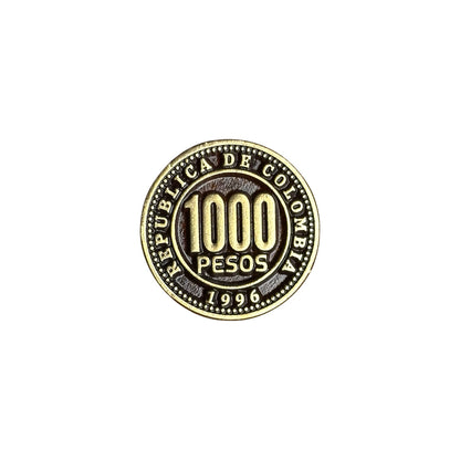 Pin Moneda $1.000 (Antigua)