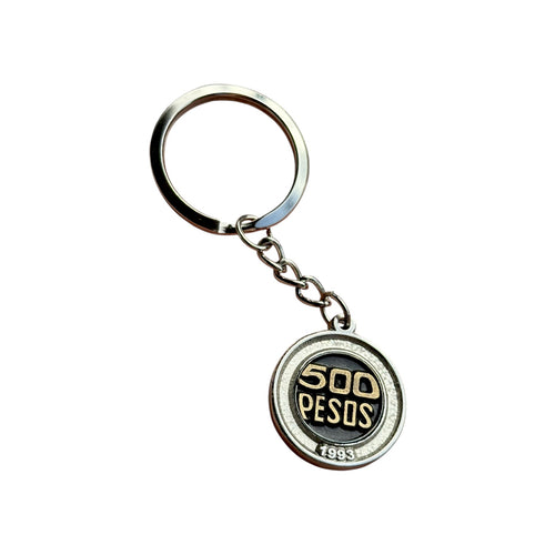 Llavero Moneda $500 (Antigua)