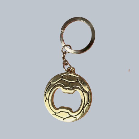 Llavero Destapador Balón (Dorado)