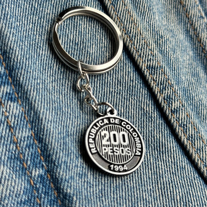 Llavero Moneda $200 (Antigua)