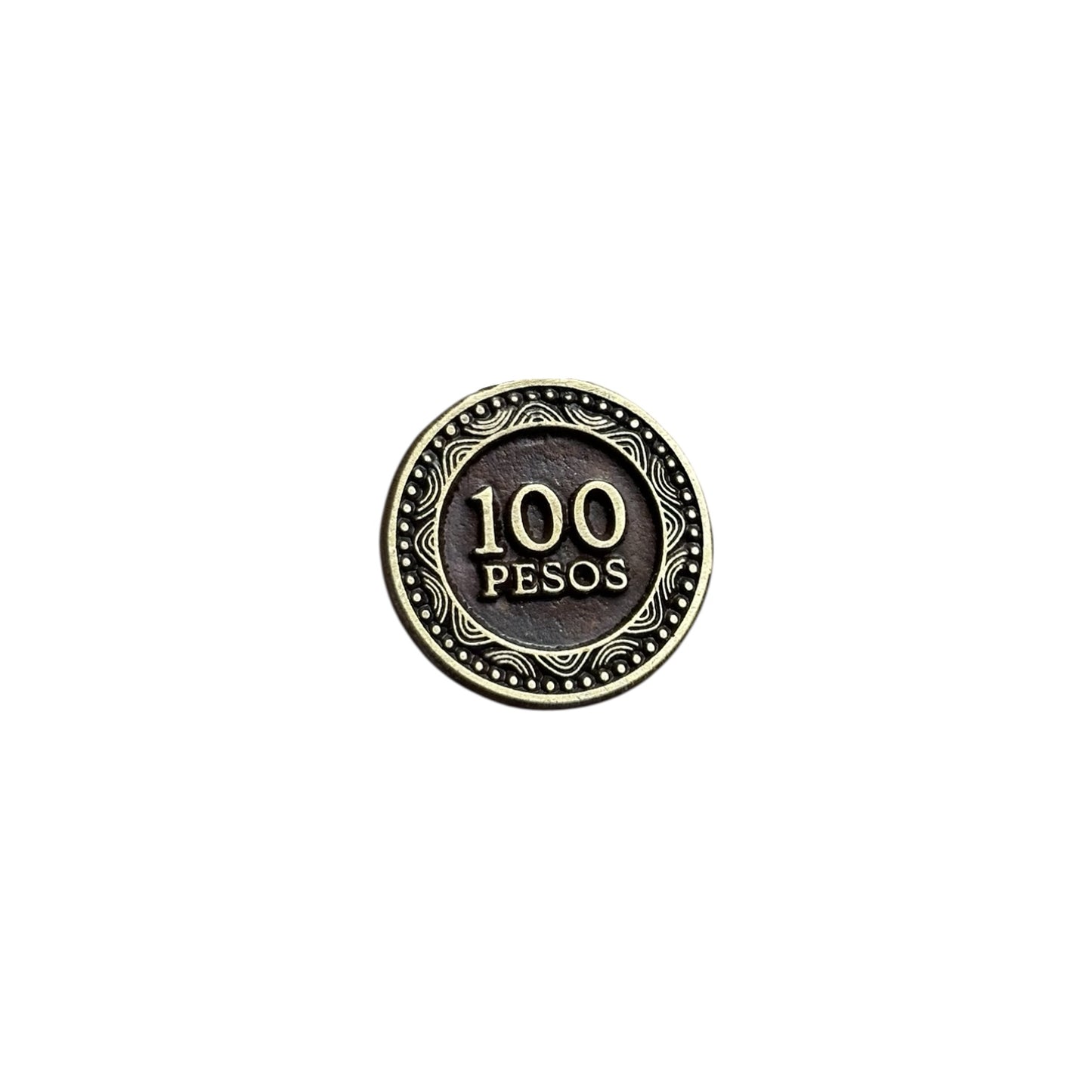 Pin Moneda $100 (Nueva)