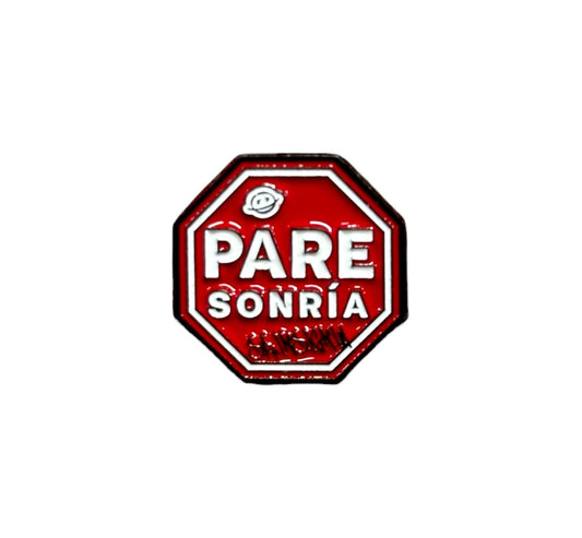 Pin PARE, Sonría
