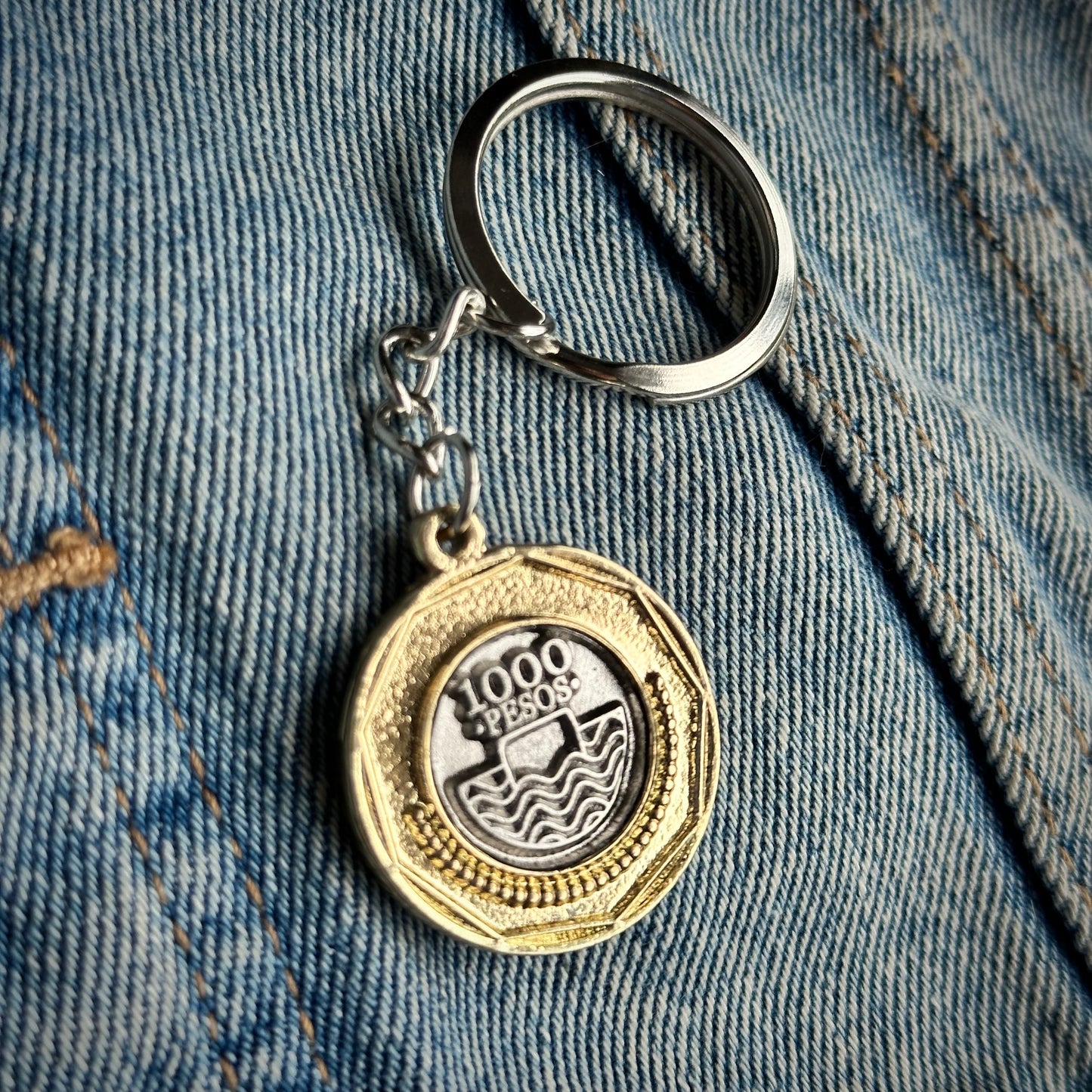 Llavero Moneda $1.000 (Nueva)