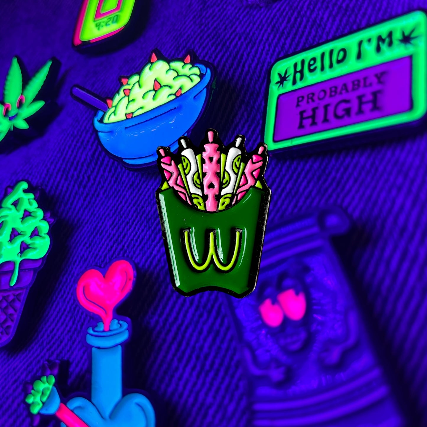 Pin Weed Donald’s (Neón)