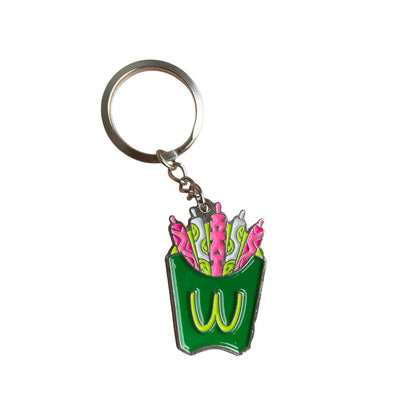 Llavero-Destapador Weed Donald’s (Neón)