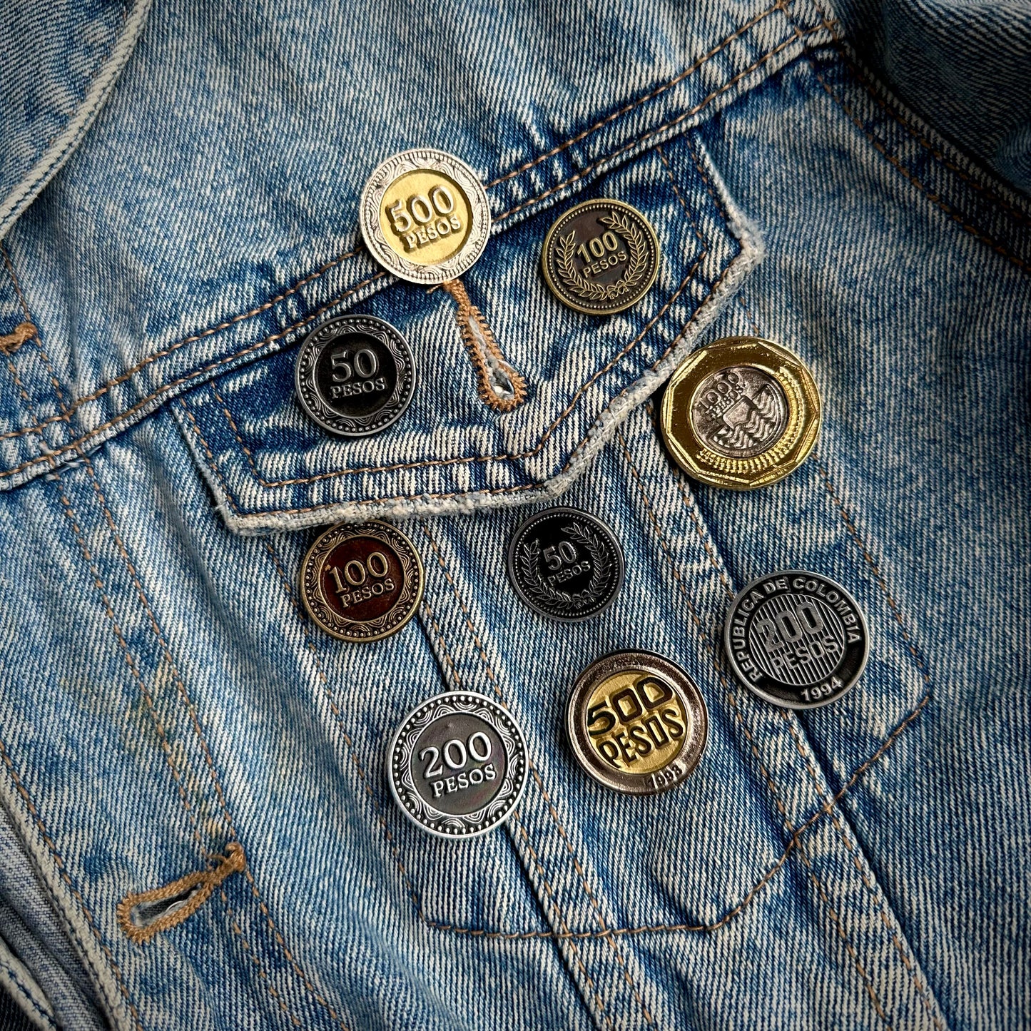 Pin Moneda $1.000 (Nueva)