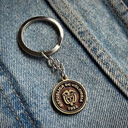 Llavero Moneda $100 (Antigua)