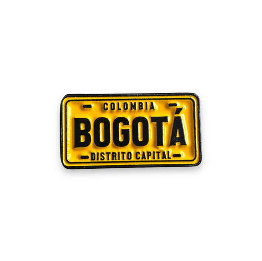 Pin Placa Bogotá
