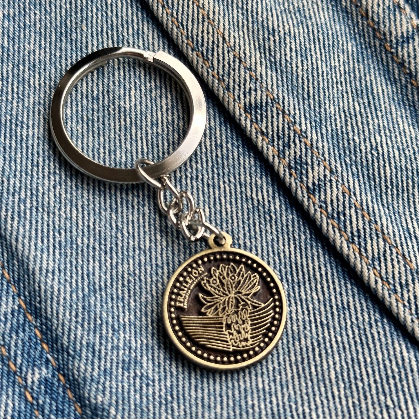 Llavero Moneda $100 (Nueva)