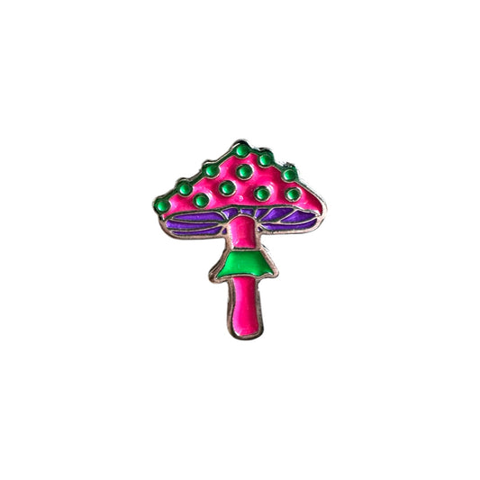 Pin Amanita Multicolor