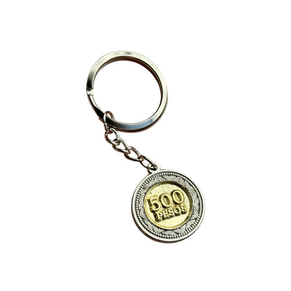 Llavero Moneda $500 (Nueva)