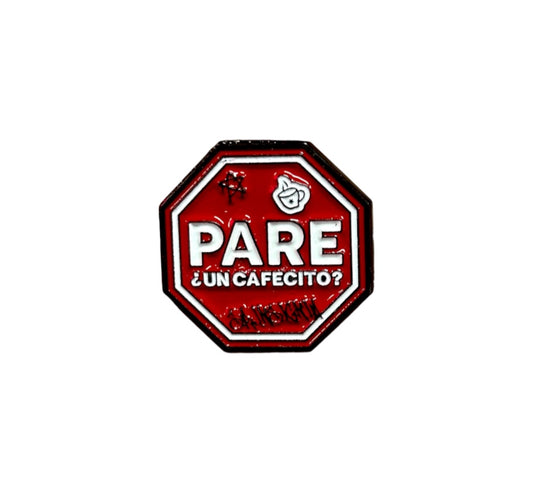 Pin PARE ¿Un Cafecito?