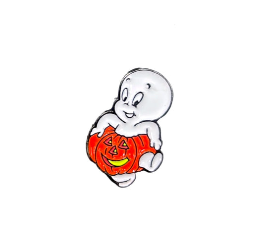 Pin Casper Calabaza (Neón)