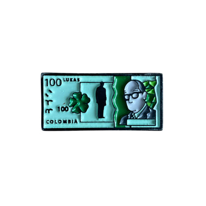 Pin 100 Lukas Colombianas (Billete Nuevo)