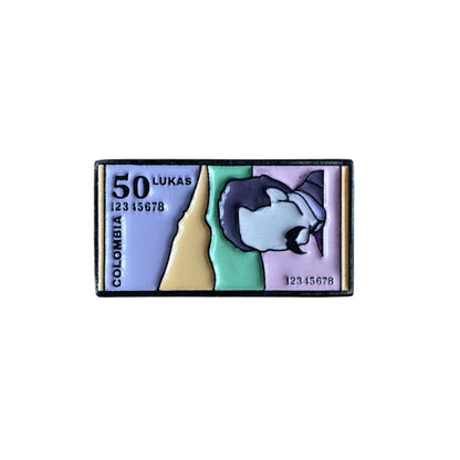 Pin 50 Lukas Colombianas (Billete Antiguo)