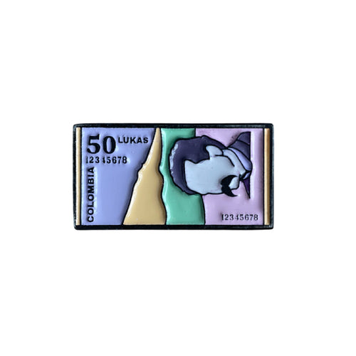 Pin 50 Lukas Colombianas (Billete Antiguo)