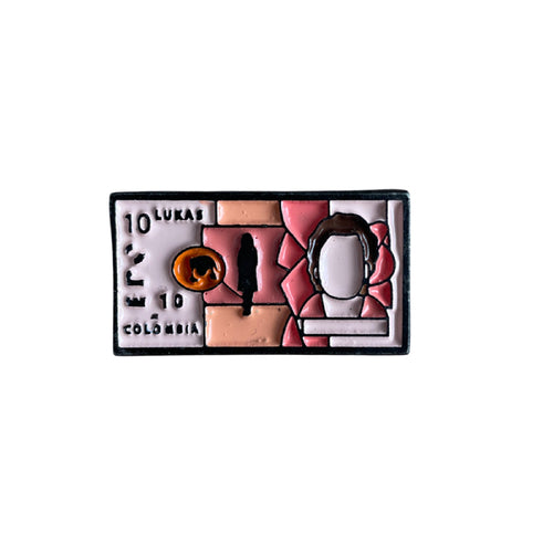 Pin 10 Lukas Colombianas (Billete Nuevo)