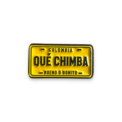 Pin Placa Qué Chimba