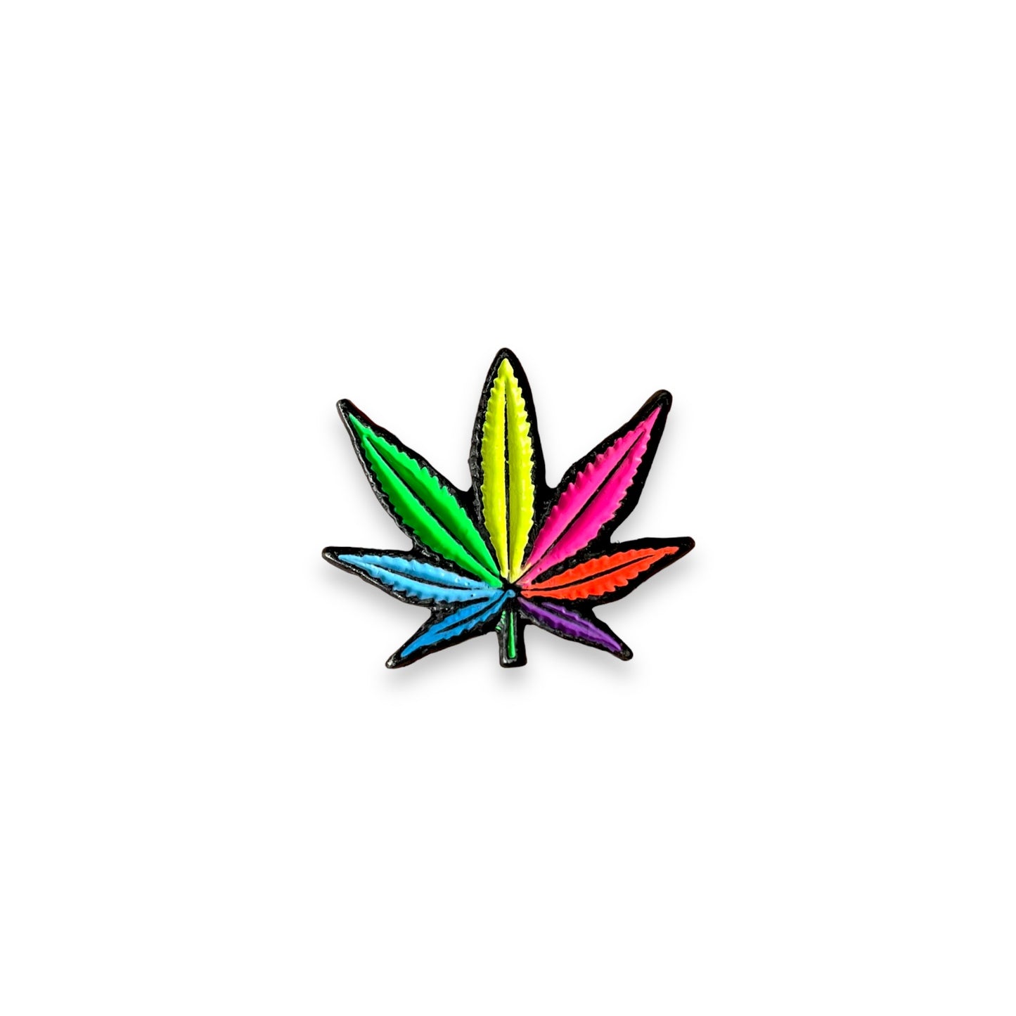 Pin Hoja Weed Multicolor