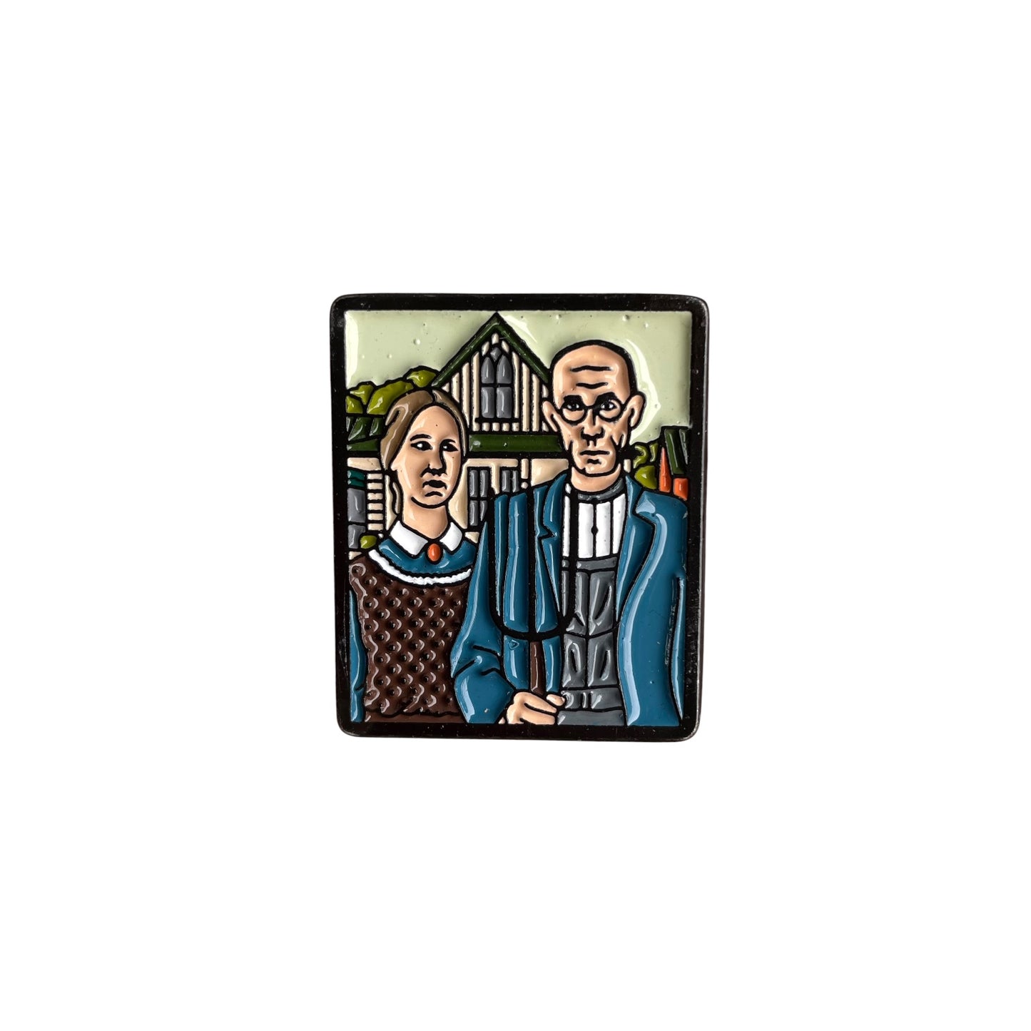 Pin American Gothic - Grant Woods