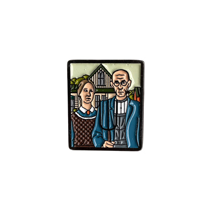 Pin American Gothic - Grant Woods