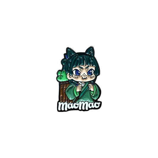 Pin Chibi Gatito Mao Mao (Los Diarios de la Boticaria)