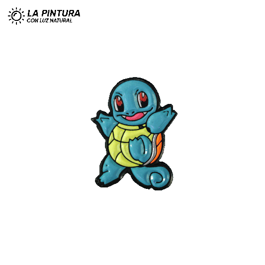 Pin Squirtle (Neón)
